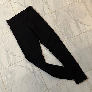 TNA black stretchy tights. EUC! Size XS